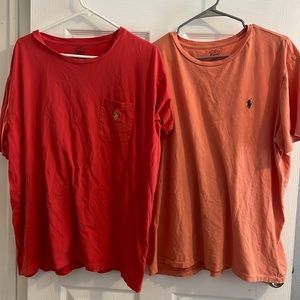 Two men Ralph Lauren t-shirts
